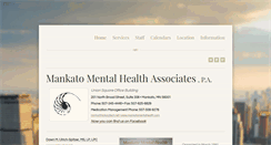 Desktop Screenshot of mankatomentalhealth.com